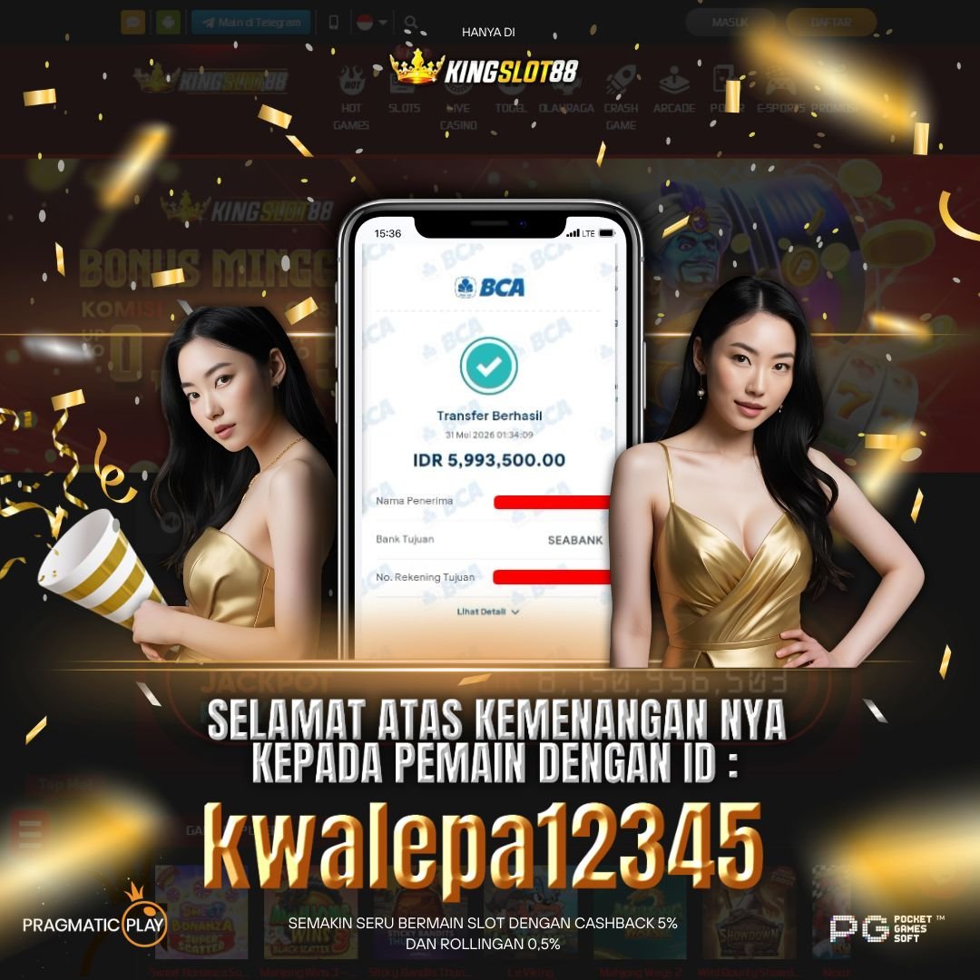 SELAMAT ATAS KEMENANGANNYA UNTUK ID :kwalepa12345